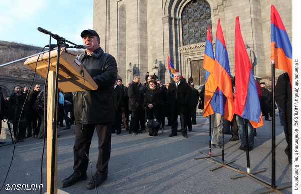 Two Members of the Pan-Armenian National Movement (PANM) Executive Committee Reaffirm Their Support for Bagratyan