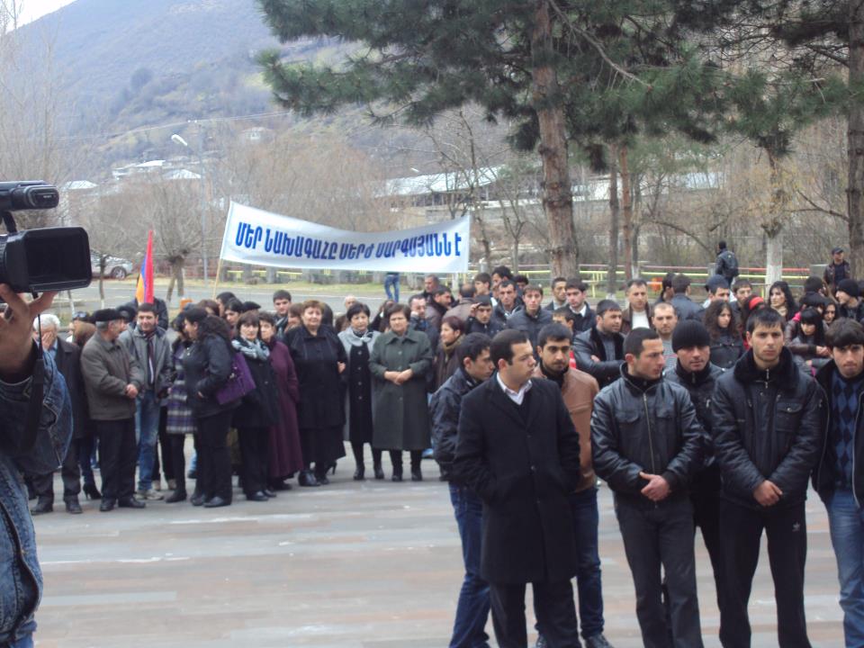 Students in Kapan Don’t Strike; They Congratulate the Reelected President