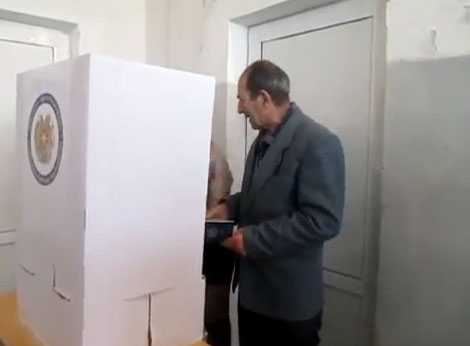 The Police Have Found Out That “the Mister Didn’t Want to Vote for the Republican Party,” He Wanted to Vote for “Serzh”