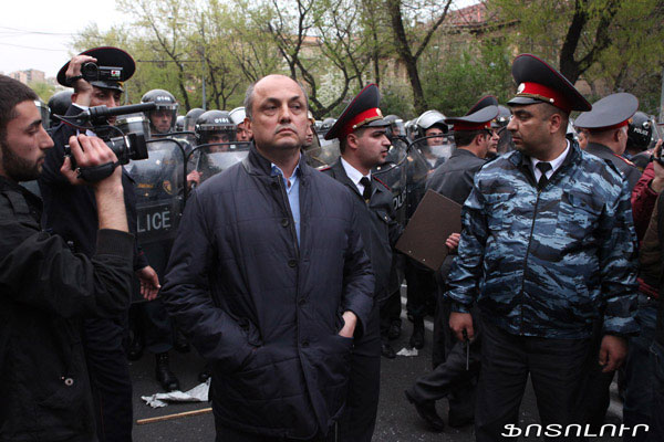 Is the Dismissal of the Yerevan Police Chief Related to the Events of April 9?