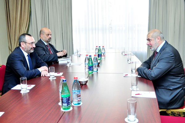 The NKR Minister of Foreign Affairs Met the EU Special Representative