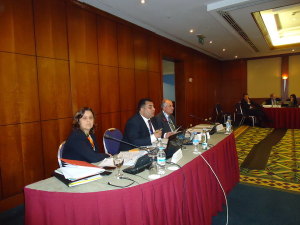 Heated debate in the Azerbaijani delegation