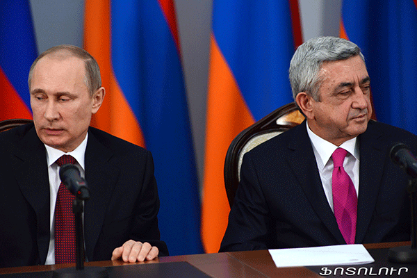 Why didn’t Vladimir Putin back up Serzh Sargsyan?