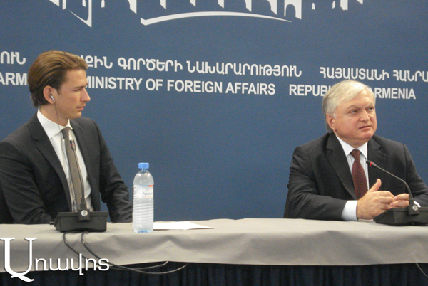 Edward Nalbandyan. “Karabakh issue cannot be an obstacle to our accession to the Eurasian Union.”
