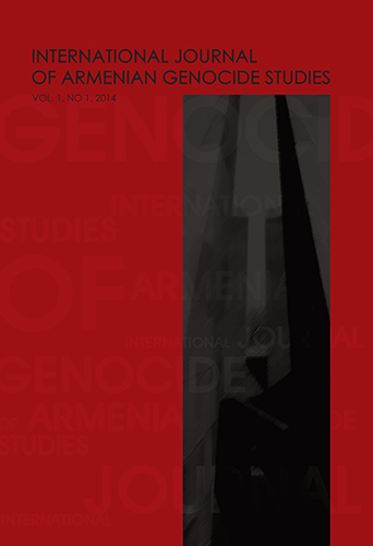 AGMI has published the first issue of “International Journal for Armenian Genocide Studies”