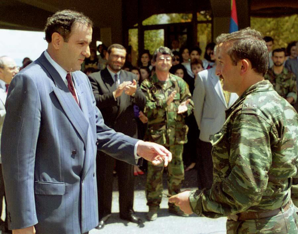 “The ceasefire agreement was signed by Serzh Sargsyan and Samvel Babayan.” Levon Zurabyan