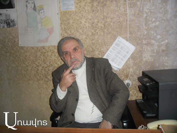 Samvel Beglaryan. “Being a participant of the Karabakh movement has become a tortoise shell.”