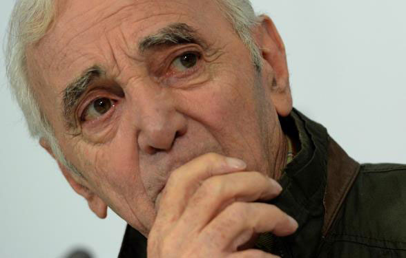 “I would not like to say anything to Aznavour.”