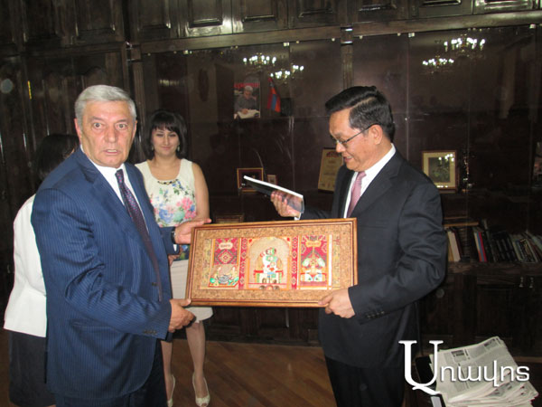 Shirak governor’s anecdotes about the Chinese people