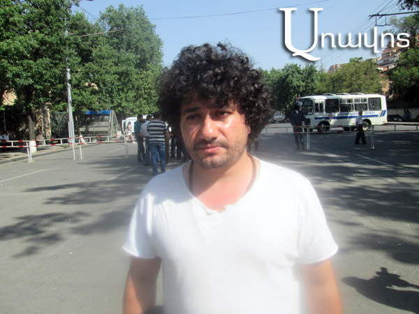 We have two victories: the authorities realized that there is someone at home.” Hovhannes Azoyan