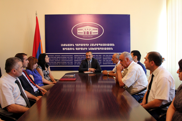 Karen Mirzoyan. authorities and people of the NKR were united in their vision of the ways of the settlement of the conflict