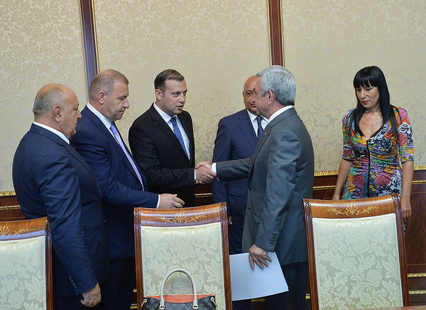 PAP is pleased with the outcome of the meeting with Serzh Sargsyan