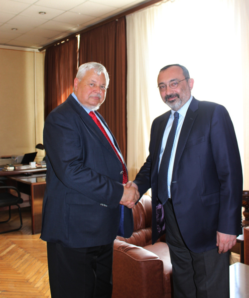 NKR Foreign Minister Received Personal Representative of the OSCE CiO