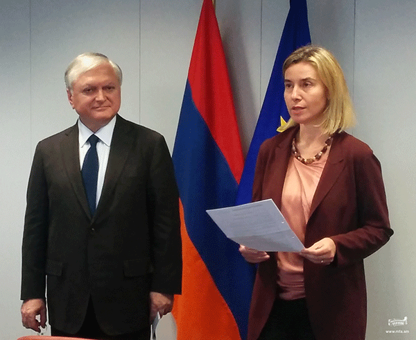 Statement by Edward Nalbandian, Minister of Foreign Affairs of Armenia at the official launch of the negotiations on a new Armenia-EU Agreement