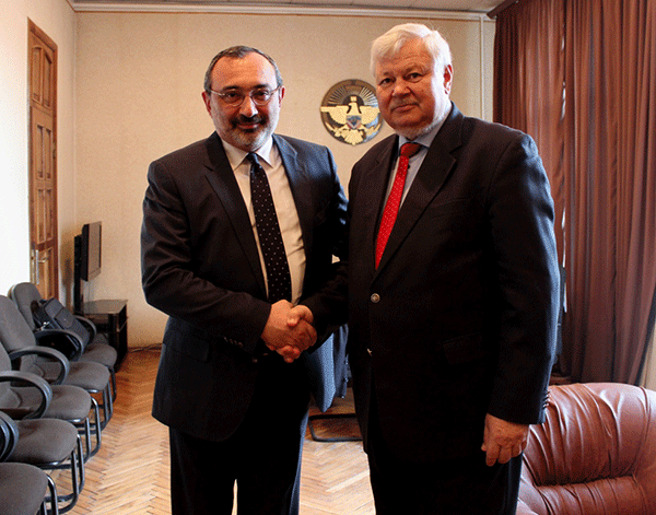 NKR Foreign Minister Received Personal Representative of the OSCE Chairman-in-Office