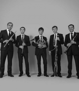 The Musicians of the Youth Orchestra Took Lessons of Mastery in Berlin Philharmonic Wind Quintet
