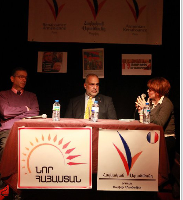 Raffi Hovhannisian in France shares vision for the New Armenia