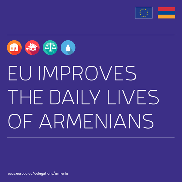 Infographs-EU significant financial and technical support aimed at improving the lives of Armenian citizens