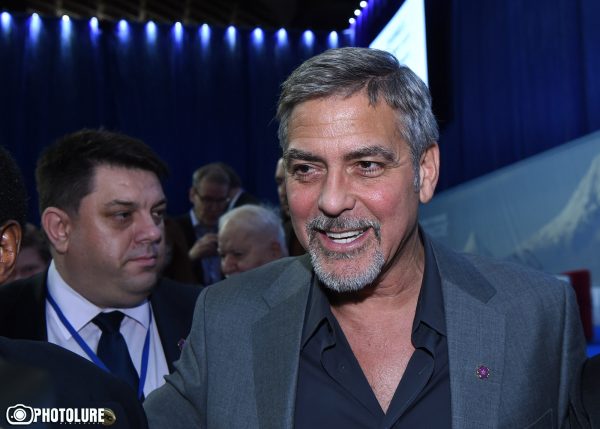 George Clooney. “Hitler once reportedly said, “Who remembers Armenia” and here’s the answer, “The whole world.”