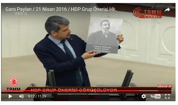 Historian. “The ethnic Armenian MP’s speech at the Turkish Parliament seems staged”