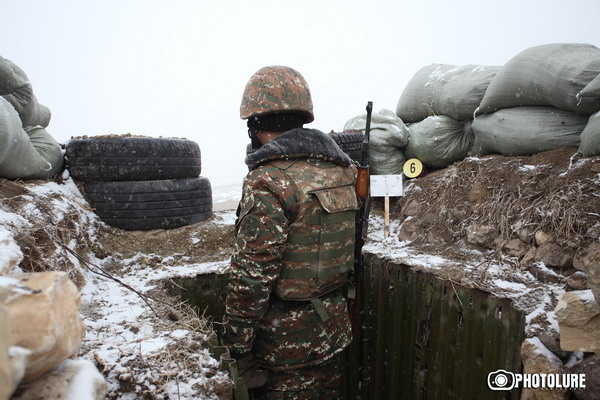 NKR Defense Army reports intensive ceasefire violations along the Line of Contact