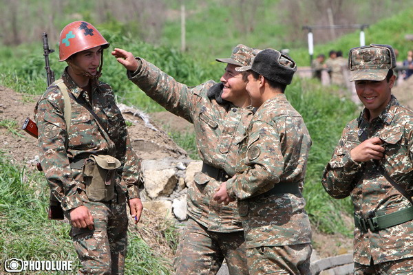 Army Day celebrations in Armenia’s bordering villages