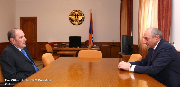 Meeting with first President of the Republic of Armenia Levon Ter-Petrosyan