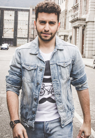 Bulgarian-Armenian renowned pop singer Raffi Boghosian is in Armenia