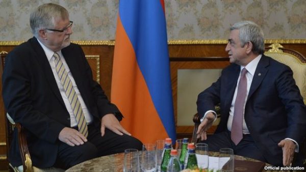 EU Envoy Discusses Karabakh De-Escalation In Armenia