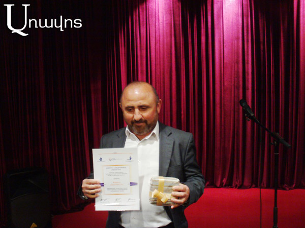 The 2016 winner of “The Time for Freedom of Press” became Journalist Tatul Hakobian