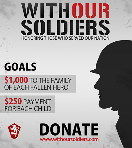 AYF ‘With Our Soldiers’ Raises $30,000, Commits to Providing Support