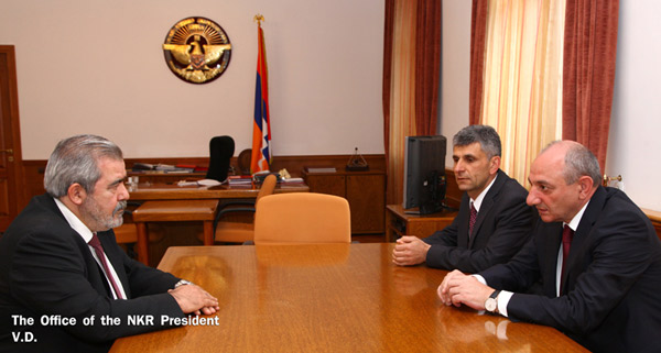 Bako Sahakyan received Hrant Margaryan