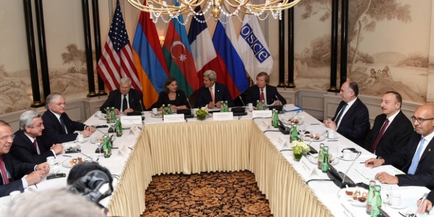 Sarkisian, Aliyev Discuss Karabakh at Vienna Meeting