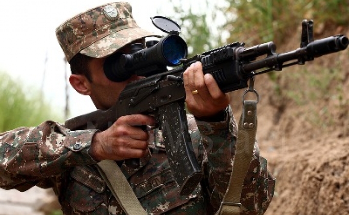 Azerbaijani forces fire over 210 shots towards Armenian positions