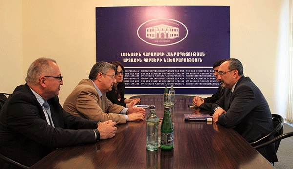 NKR Foreign Minister Received the Delegation of the Armenian Assembly of America
