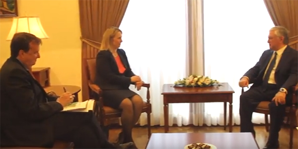 Foreign Minister received U.S. Deputy Assistant Secretary for Europe and Eurasia