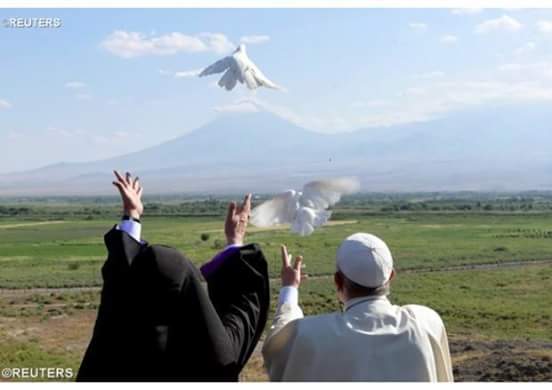 Pope Listens to His Heart, not Handlers, On Genocide during Armenia Pilgrimage