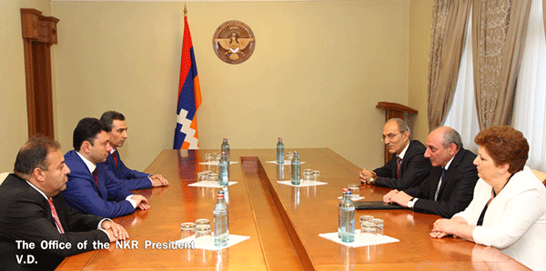 Bako Sahakyan received a group of deputies representing the Republican faction of the Armenian National Assembly