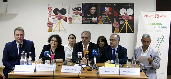 Golden Apricot Film Festival Presents Partnership with Foreign Embassies