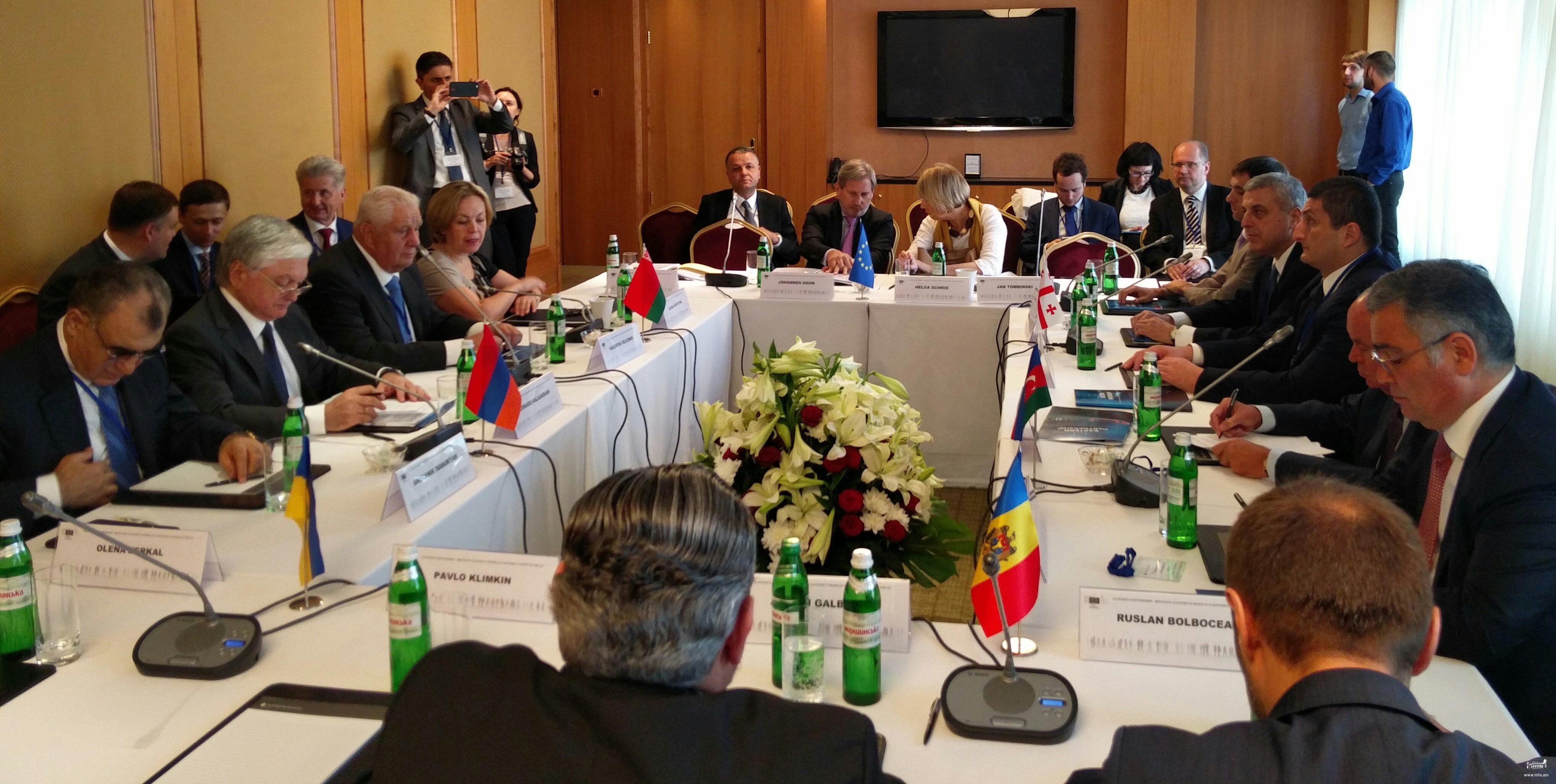 Statement by Edward Nalbandian, Minister of Foreign Affairs of Armenia at the Eastern Partnership Informal Dialogue Meeting of the Foreign Ministers