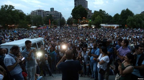 Protests Continue In Yerevan