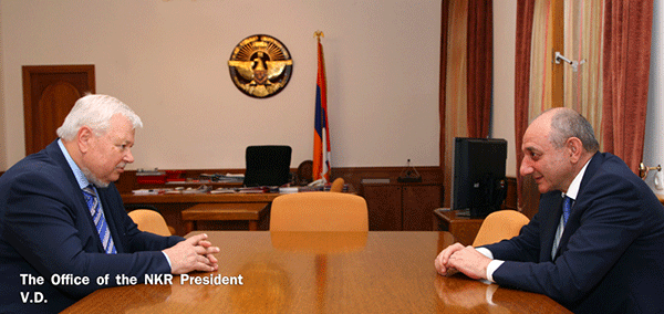 Artsakh Republic President Bako Sahakyan received personal representative of the OSCE chairman-in-office, Ambassador Andrzej Kasprzyk