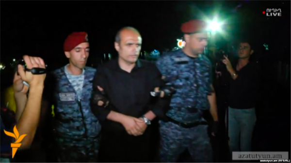 2 Yerevan Protest Leaders Arrested