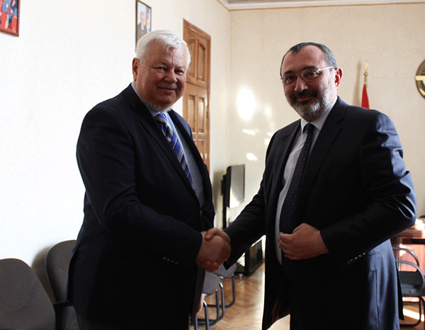 NKR Foreign Minister Received the Personal Representative of the OSCE Chairperson-in-Office