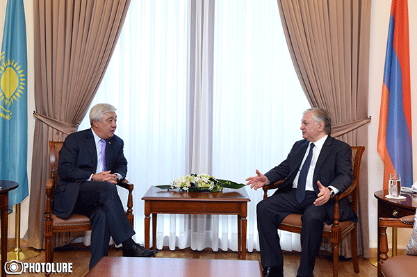 Meeting of the Foreign Ministers of Armenia and Kazakhstan