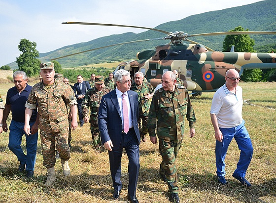 What did Serzh Sargsyan reveal