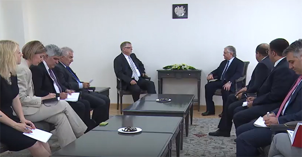 Minister of Foreign Affairs of Armenia received the EU Special Representative