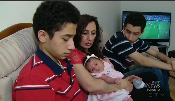 CTV broadcast the heart wrenching story of a Syrian-Armenian family (video)