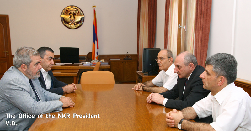 Bako Sahakyan received ARF Dashnaktsutyun Party’s representatives