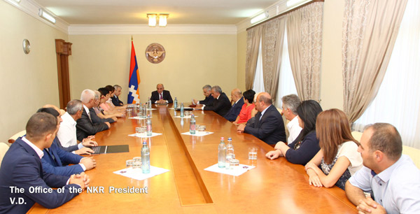 Bako Sahakyan discussed issues relating to the doctrine of the constitutional reforms